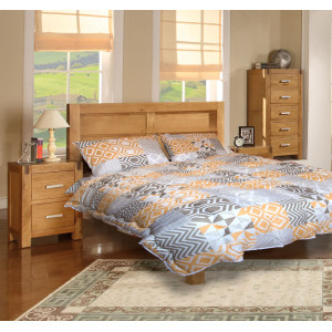 Елегантен спален комплект с 3D десен Антоанет