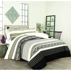 Памучен спален комплект с олекотена завивка Колонел