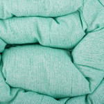 Комфортна олекотена завивка в зелен цвят - 100% Памук