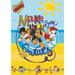 Кърпа за плаж Патрул Лапа Вълни