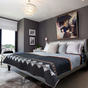 Микрофибърно шалте за спалня Тери