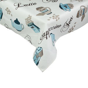 Стилна покривка за маса Кафе Стилна покривка за маса Кафе