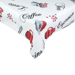 Стилна покривка за маса Ароматно кафе Стилна покривка за маса Ароматно кафе