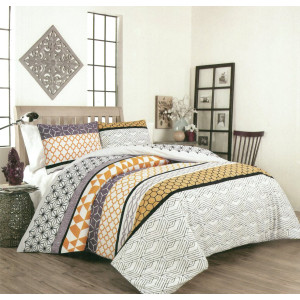 100% Памучен спален комплект с олекотена завивка Korsika 100% Памучен спален комплект с олекотена завивка Korsika