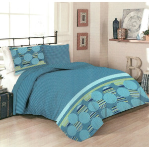 100% Памучен спален комплект с олекотена завивка Pulos 100% Памучен спален комплект с олекотена завивка Pulos