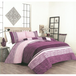 Памучен спален комплект с олекотена завивка Ребека