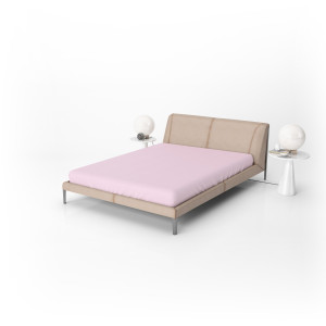 Памучен долен чаршаф 150/220 Light purple Памучен долен чаршаф 150/220 Light purple