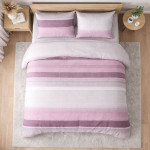 Двойно спално бельо с чаршаф с ластик Лидия