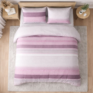 Спално бельо 5 части и чаршаф с ластик Лидия