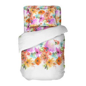 Спален комплект от ранфорс, единичен - Лято