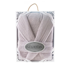 Елегантен халат в цвят пепел от рози Beti Елегантен халат в цвят пепел от рози Beti