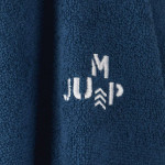 Халат за баня от 100% памук в синьо XL - JUMP