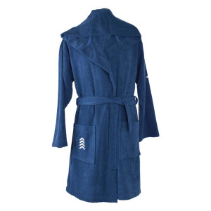 Халат за баня от 100% памук в синьо L - JUMP Халат за баня от 100% памук в синьо L - JUMP