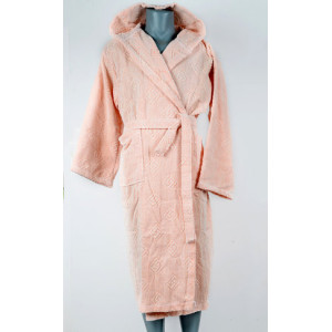 Класически халат цвят ОРАНЖЕВ Класически халат цвят ОРАНЖЕВ