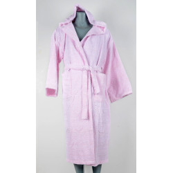 Класически халат цвят РОЗОВ