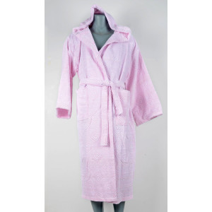 Класически халат цвят РОЗОВ Класически халат цвят РОЗОВ