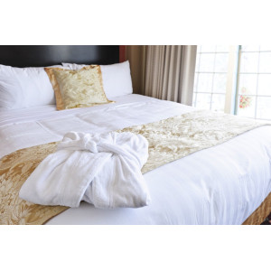 ПРОМО Комплект Style - Халат с шал яка и  две кърпи ПРОМО Комплект Style - Халат с шал яка и  две кърпи