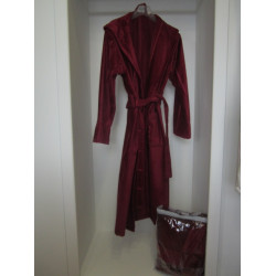 Практичен Халат Серия Кадифе Ladik - цвят БОРДО