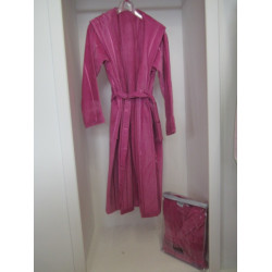 Практичен Халат Серия Кадифе Ladik - цвят розов