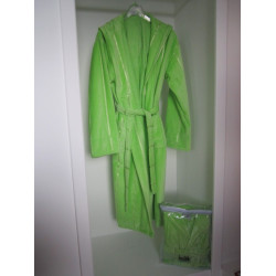 Практичен Халат Серия Кадифе Ladik - цвят зелен