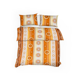 Памучно Спално Бельо Beige Figures