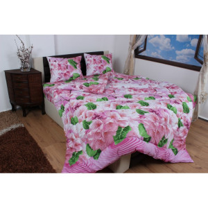 Романтичен спален комплект Polina - Ранфорс