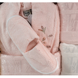 Луксозен комплект за баня Естела - 100% Бамбук  Луксозен комплект за баня Естела - 100% Бамбук