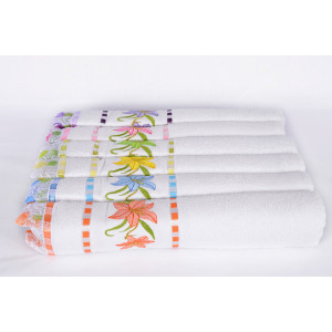 Кърпа Луксозна Колекция - 50/80 Дантела и Бродерия на Цветя Кърпа Луксозна Колекция - 50/80 Дантела и Бродерия на Цветя