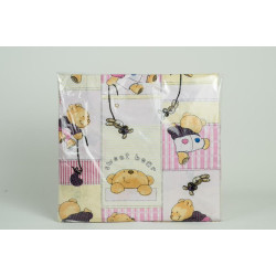 Бебешко спално бельо Ранфорс Сладък Мечо