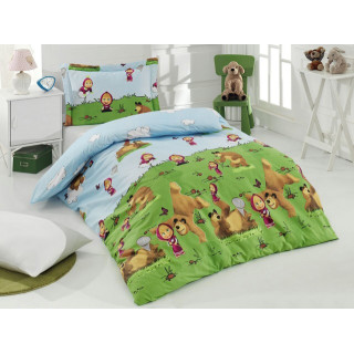 Детски спален комплект Приключенията на Маша и мечока