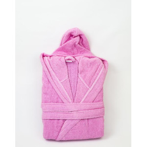 Памучен Юношески халат с качулка 13-14 години Памучен Юношески халат с качулка 13-14 години