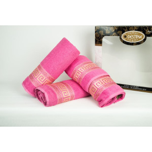 Комплект хавлиени кърпи Lux Pink Комплект хавлиени кърпи Lux Pink