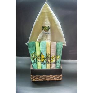 Комплект кърпи за кухня Седмица Комплект кърпи за кухня Седмица