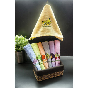 Комплект кърпи за кухня Свежи плодове Комплект кърпи за кухня Свежи плодове