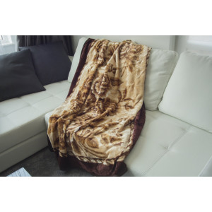 Одеяло Beige Brown - полиестер Одеяло Beige Brown - полиестер