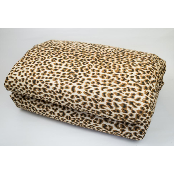Стилна памучна олекотена завивка Leopard