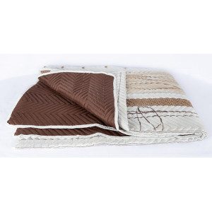 Двулицево шалте Микрофибър Нежна Есен