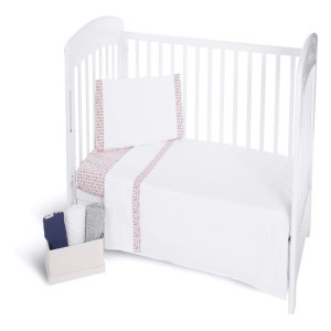 Памучен бебешки спален комплект Звездички