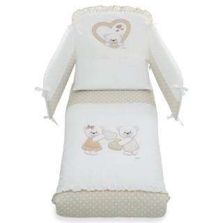 Бебешки комплект Dolci Coccole Pony – 4 части