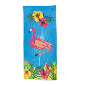 Кърпа за плаж Розово фламинго Кърпа за плаж Розово фламинго