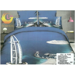 Микрофибърен 3D Спален комплект - Нощ в Дубай