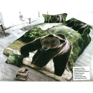 3D Спален комплект Мечката