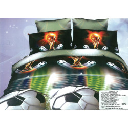 Спален комплект 3D Световна купа по футбол