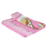 Меко бебешко одеяло в розово - Грация