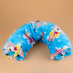 Микрофибърно бебешко одеяло Мечета - синьо