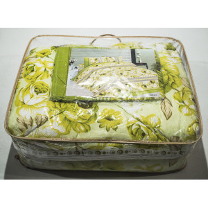 Олекотен спален комплект Рози в зелено