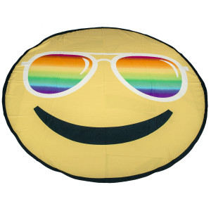 Кърпа за плаж ЕМОТИКОН - кръгла Кърпа за плаж ЕМОТИКОН - кръгла