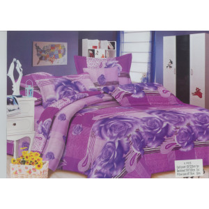 Спален комплект от микрофибър Silver flower