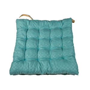 Тюркоазена възглавница за стол