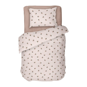 Спален комплект от ранфорс, единичен - Лаура 2